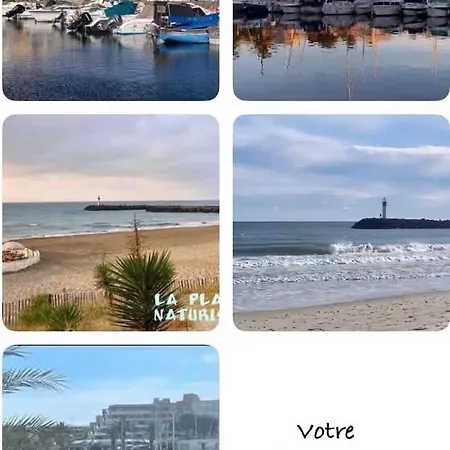 Apartamento Le Petit Libert 1 - Votre A Port Soleil Dans Le Village Naturiste Agde